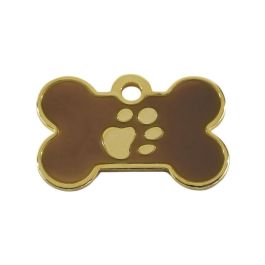 Placa identificativa para collar Imarc Bone Marrón Dorado Placa identificativa para collar Imarc Bone Marrón Dorado Precio: 12.68999963. SKU: B1ATBFPRCD