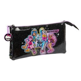 Estuche Escolar Monster High Negro 22 x 12 x 3 cm Precio: 8.49999953. SKU: B1BRQMVEZ3