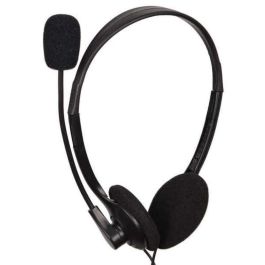 Gembird MHS-123 auricular y casco Auriculares Alámbrico Diadema Llamadas/Música Negro