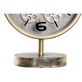 Reloj de Mesa DKD Home Decor Engranajes Hierro (30 x 12 x 41 cm)