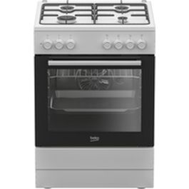 Cocina de Gas BEKO FBE62120WD Blanco Negro