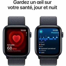 Apple Watch SE GPS 44 mm Caja Aluminio Medianoche Correa Deportiva Tinta