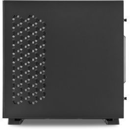 SHARKOON Pure Steel ARGB Caja PC ATX/E-ATX con 1 Panel de Cristal Templado - Negro