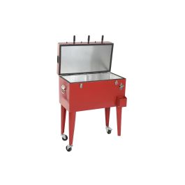 DKD Home Decor Nevera Futbolin Rojo 59 x 95 x 71 cm