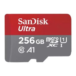 Sandisk Tarjeta MicroSDXC Ultra 256GB SDSQUAC-256G-GN6FA, 150MB/s con Adaptador, Gris/Rojo Precio: 74.50000008. SKU: B1E68B3ER3