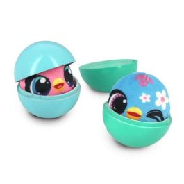Diset Funtasy Family Chick-A-Boo Peluche Interactivo Mamá Gallina Incuba Huevos, Pollitos, Sonidos. Incluye 2 Huevos y 2 Pollitos. Edad 3+