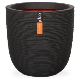 Capi Europe KBLR935 Jardinera de la Colección Nature Rib con Diseño Acanalado, 54 x 52 cm, Negro Precio: 136.88999951. SKU: B184B238XJ