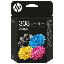HP Pack Tinta Negro + Tricolor Envy Series 6110, 6120, 6130, 6520, 6530 Nº 308 Precio: 35.50000003. SKU: B15L74ALYW