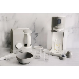 BEABA Babycook Solo 4-en-1 Procesador de Alimentos para Bebés - Gris