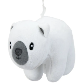 Nuby Cojín Interactivo Suave Tummy Time - Gris/Blanco - NUB0048526996193