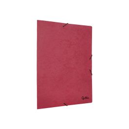 Carpeta Liderpapel Gomas A3 3 Solapas Carton Prespan Roja