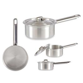 Kinvara Cazo con Tapa de Aluminio de 12 cm, 0.6 L, Apto para Gas y Horno, No Inducción/Vitrocerámica (10 Unidades) Precio: 35.88999997. SKU: S3609482