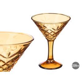 Vivalto Copa Troquelada Martini 220ml Ambar Vidrio 11.6x7x14.8cm Precio: 38.59000002. SKU: B1EXSDVT2J