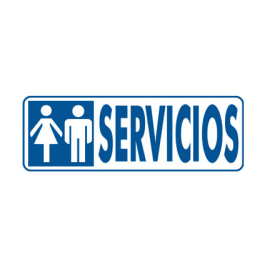 Archivo 2000 Señal "Servicios" 6177-00 GS PVC 175x65 mm Adhesiva Precio: 7.49999987. SKU: B1EREVHYD9
