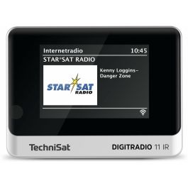 TechniSat DigitRadio 11 IR Radio Digital FM/DAB+/Internet WiFi Bluetooth Negro/Plata Precio: 158.50000056. SKU: B18G7JMQMH