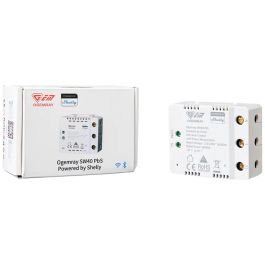 Shelly PbS Ogemray Smart Relay 25A Relé Inteligente con Medición de Energía WiFi y Bluetooth 110-240V