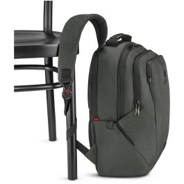 Wenger Mochila MX ECO Professional para portátil de 16 pulgadas y tablet de 10 pulgadas, color Charcoal