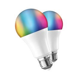 Muvit Bombilla inteligente LED multicolor y blanca A60 E27 9W, control por app muvit IO Home, compatible con asistentes de voz Precio: 21.6900002. SKU: S7814942
