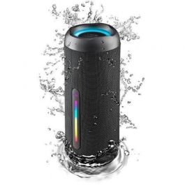 NGS ROLLERFURIA3BLACK Altavoz Portátil Bluetooth 5.3 Roller Furia 3 60W IPX7 Resistente Agua Luces RGB Powerbank Negro NGS ROLLERFURIA3BLACK Altavoz Portátil Bluetooth 5.3 Roller Furia 3 60W IPX7 Resistente Agua Luces RGB Powerbank Negro