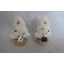 DKD Home Decor Figura Navidad Moderna Árbol Resina Blanco Negro 8x15.5x12 cm (2 Unidades) Surtidas Precio: 4.6101. SKU: B1JATE8YKJ