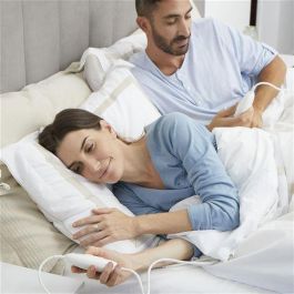 Beurer 317.16 Calientacamas Eléctrico Doble Transpirable XXL para Invierno y Alivio Muscular