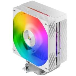 Mars Gaming MCPU-X4ARGB Disipador CPU de Aire ARGB 220W TDP Ventilador 12cm Compatible Intel/AMD Blanco