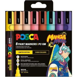 Marcador T.Opaca No Perm. Uni Posca 1.8-2.5Mm (Pc-5M) Manga Hero Estuche De 8 Precio: 26.59000047. SKU: B1EFKSNEF3