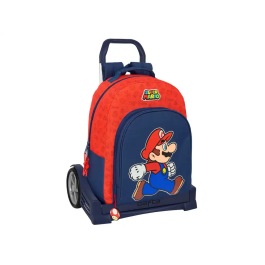 Safta Mochila 305 Evolution Super Mario Trick con Carro 420x320x150 mm Precio: 59.50000034. SKU: B1E4R25C3C