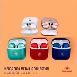 Roymart Auriculares Inpods Pro4 Bluetooth 5.0 Colores Surtidos Metálicos Precio: 13.99925835. SKU: B1HG2CJTHS