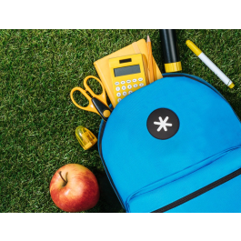 Antartik Mochila Azul con Bolsillo Frontal y Compartimento para Portátil de 15,6/' 320x140x430 mm