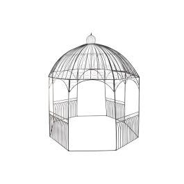 DKD Home Decor Pérgola Cenador Desmontable Exterior con Estructura de Hierro para Jardín y Terraza, Color Negro, 304x304x332 cm Precio: 550.89000032. SKU: S3042509