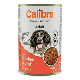Calibra Dog Premium Alimento Húmedo para Perros Adultos con Pollo y Ternera, Lata 12x1240g Precio: 31.79. SKU: B1J3AFLAQ7