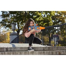 NERF Elite 2.0 Eaglepoint RD-8 Blaster, cañón de 8 dardos, mira y cañón desmontables, incluye 16 dardos