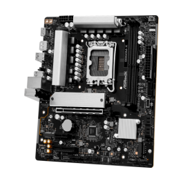 ASRock B860M-X Placa Base Micro ATX Intel B860 LGA 1851, Compatible con Intel Core Ultra, DDR5, 128GB Max, M.2, SATA III, RAID, 2.5GbE, 90-MXBRX0-A0UAYZ