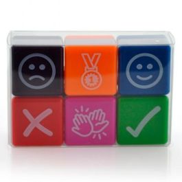 Office Box Sellos De Motivación Icons 2,5x2,5 cm Colores Surtidos Pack 6 Ud Precio: 3.50000002. SKU: B15H38XX9X