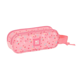 Portatodo Doble Moos Passion Multicolor 21 x 8 x 6 cm