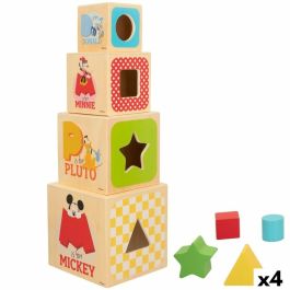 Bloques Apilables Disney 8 Piezas 4 Unidades 12,2 x 12,2 x 12,2 cm Precio: 64.79000055. SKU: B1EXMD973B