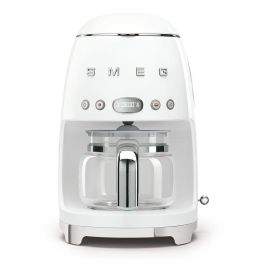 Smeg Coffee Maker Drip Filter White DCF02WHEU Precio: 278.83052449999997. SKU: S8103023