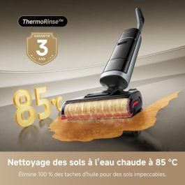 Dreame AAARM54780 Aspiradora de calor H15 Pro, limpieza de suelos a 85°C, brazo robótico con IA sin huecos, sensor RGB inteligente, 22 kPa