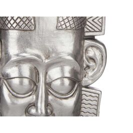 Giftdecor Cabeza Indio Con Base Plata - Poliresina - 17.5x36x10.5 cm (4 Unidades)