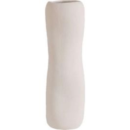 DKD Home Decor Jarrón Urban de Cerámica Crudo con Detalle Orgánico 15x15x38 cm Precio: 17.78999959. SKU: B1GA3VJDZD