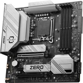 MSI B760M PROJECT ZERO Placa Base para PC (Intel B760, Socket LGA 1700, mATX, DDR5-SDRAM)