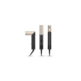 Silk'n SIL1721226719180 Secador de pelo Silky Air Flex 110.000 rpm, 5 accesorios, Negro Dorado