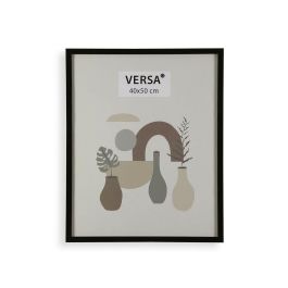 Portafotos Versa Negro Madera MDF Vintage 1,2 x 50 x 40 cm Precio: 10.50000006. SKU: B16D856VSL