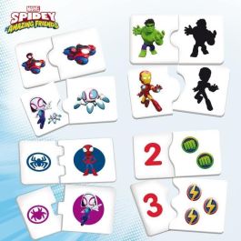 Escritorio de actividades con 10 juegos - Spidey Super desk - Edu games - LISCIANI