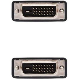 Nanocable 10.15.0802 Cable DVI Dual Link 24+1 Macho-Macho 1.8m Negro con Ferrita Soporta Full-HD 1080p, 10.2 Gb/s, 330MHz Nanocable 10.15.0802 Cable DVI Dual Link 24+1 Macho-Macho 1.8m Negro con Ferrita Soporta Full-HD 1080p, 10.2 Gb/s, 330MHz