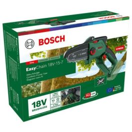 Bosch EasyChain 18V-15-7 Sierra de poda a batería, longitud de corte 13 cm
