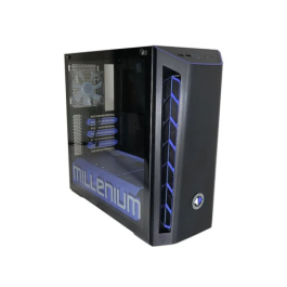 Millenium MCB-B510L/DEF Chasis PC ATX Ventana Lateral Textura Carbono Negro