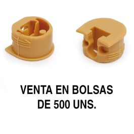 HERRAJES ALK Soporte Cazoleta Luna - Acabado Pino (500 Unidades) Precio: 25.95000001. SKU: B14Y9CMVA3