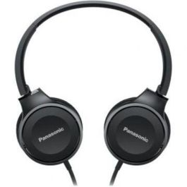 Panasonic RP-HF100ME-K Auriculares Estéreo Plegables con Micrófono, Jack 3.5mm, Sonido Potente 30mm, Negros Panasonic RP-HF100ME-K Auriculares Estéreo Plegables con Micrófono, Jack 3.5mm, Sonido Potente 30mm, Negros